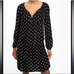 Old Navy - Patterned Boho Swing Dress - Size Large